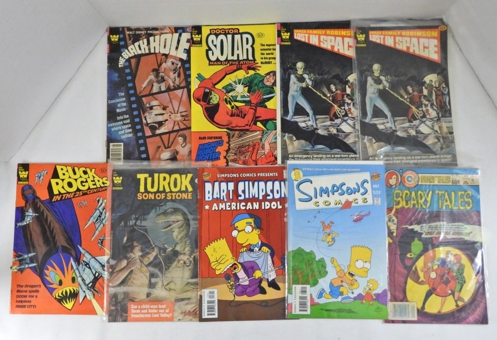 (6) WHITMAN LOST IN SPACE, BLACK HOLE, (1 of 2)