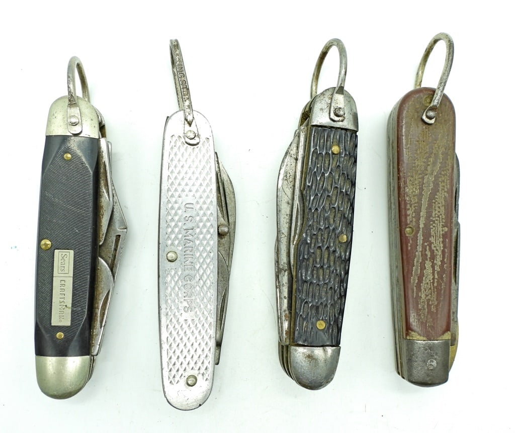 (4) Vintage Folding Pocket Knives/Multi-Tools (1 of 6)