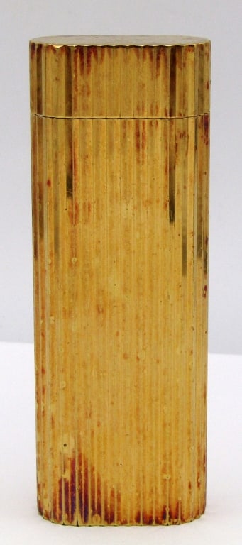 VINTAGE CARTIER LIGHTER "PLOR GALVA 20MC": TEXTURED LIGHTER