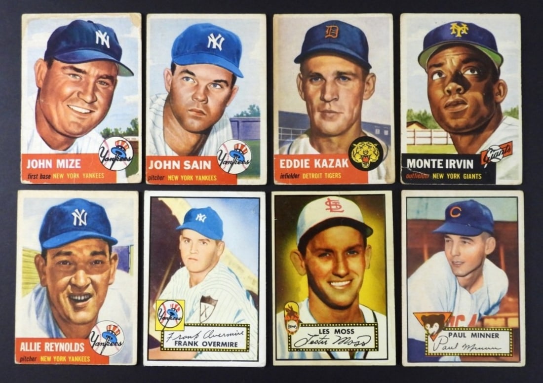 1952 & 1953 TOPPS BASEBALL CARDS - IRVIN (1 of 2)