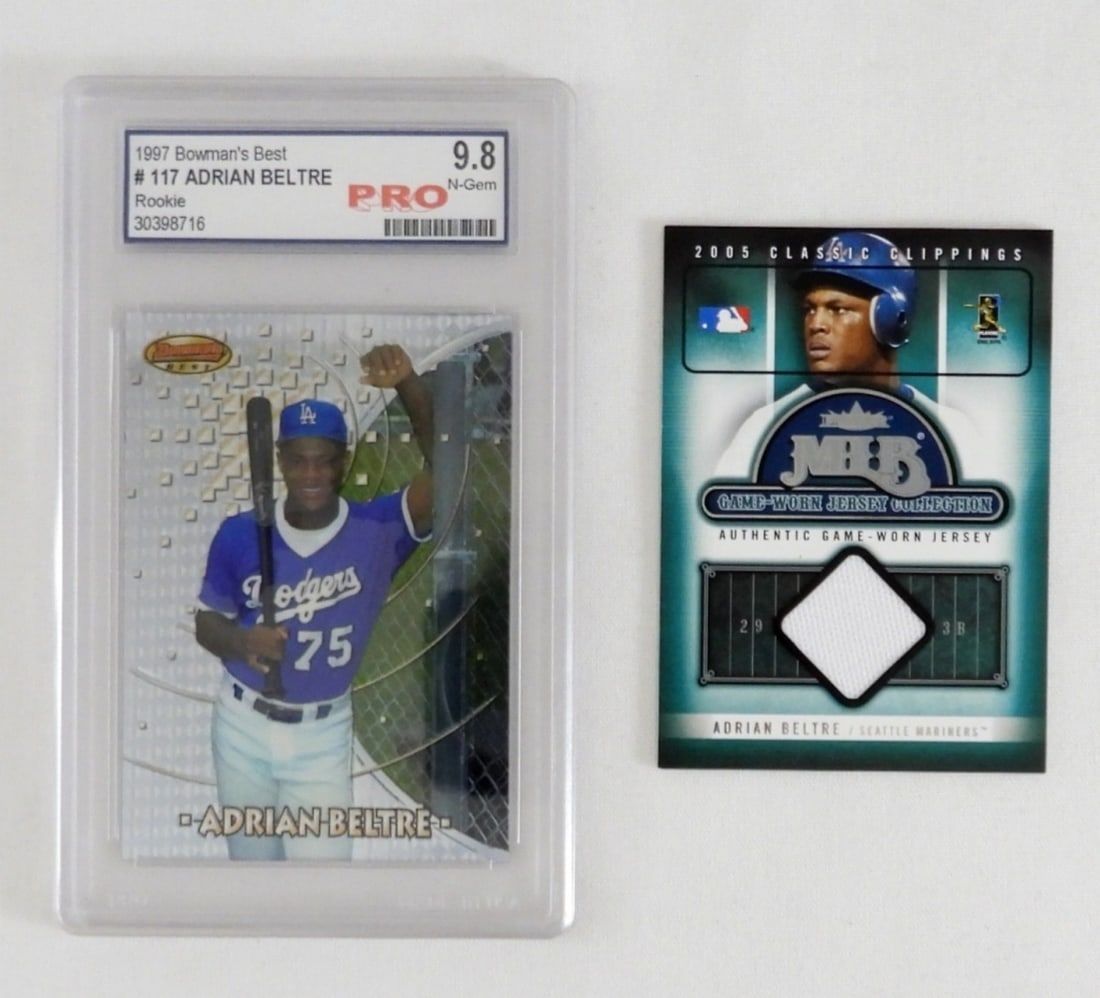 1997 BOWMAN BEST #117 ADRIAN BELTRE (R) (1 of 2)