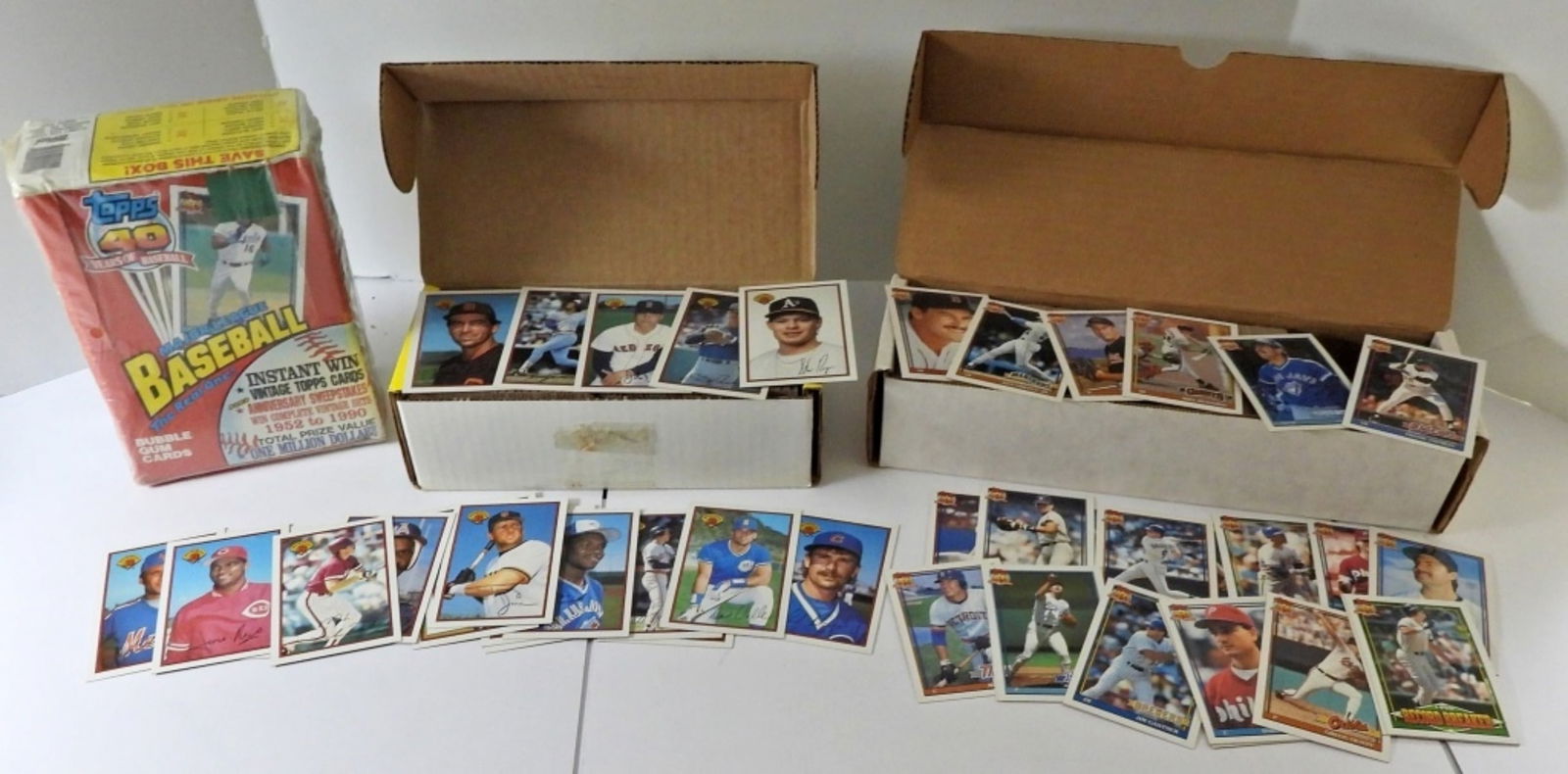 TOPPS & BOWMAN BASEBALL CARD SETS (1 of 4)
