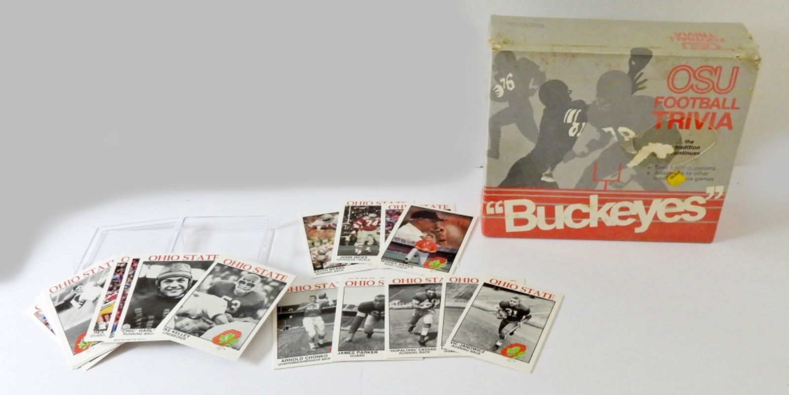 OSU BUCKEYES CARDS & TRIVIA GAME IN BOX (1 of 3)
