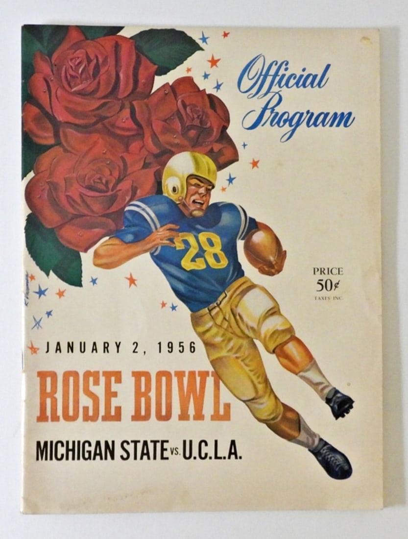 1956 ROSE BOWL OFFICIAL PROGRAM BOOK (1 of 2)