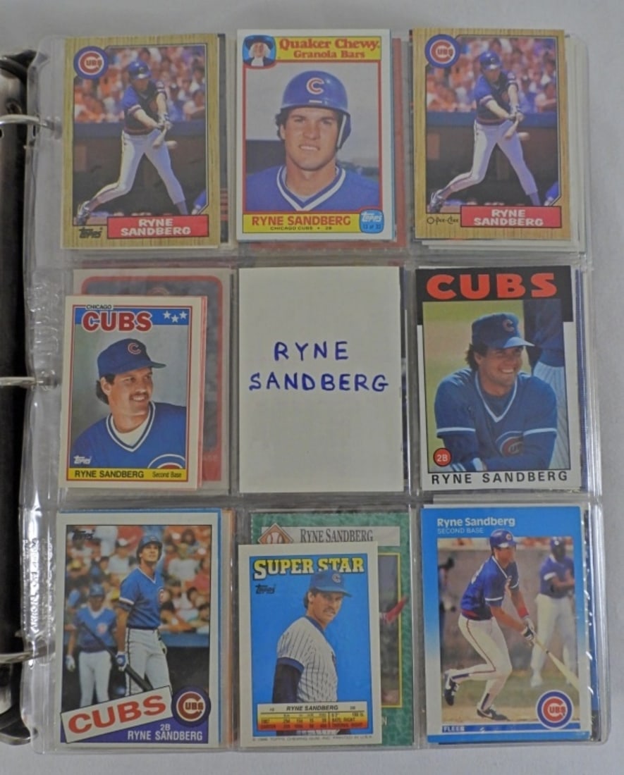 LARGE CARD ALBUM SANDBERG, MATTINGLY (1 of 5)