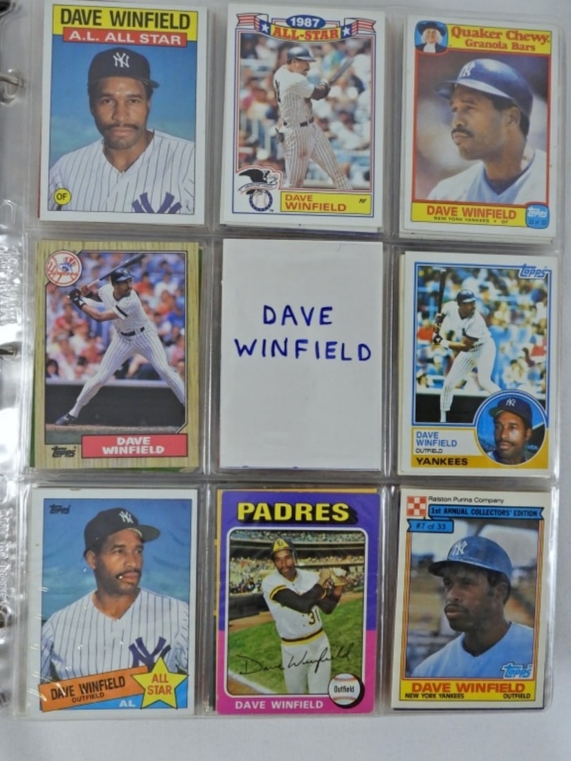 LARGE CARD ALBUM WINFIELD, WHITAKER (1 of 5)