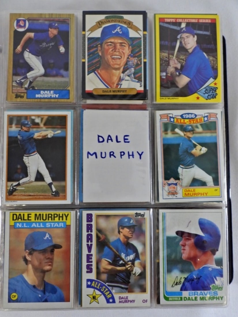 LARGE CARD ALBUM MURPHY, SAX, RAINES (1 of 5)
