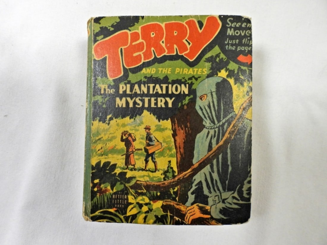 1939 Terry and The Pirates: The Plantation Mystery THE BETTER LITTLE BOOK #1436 - NICE CONDITION