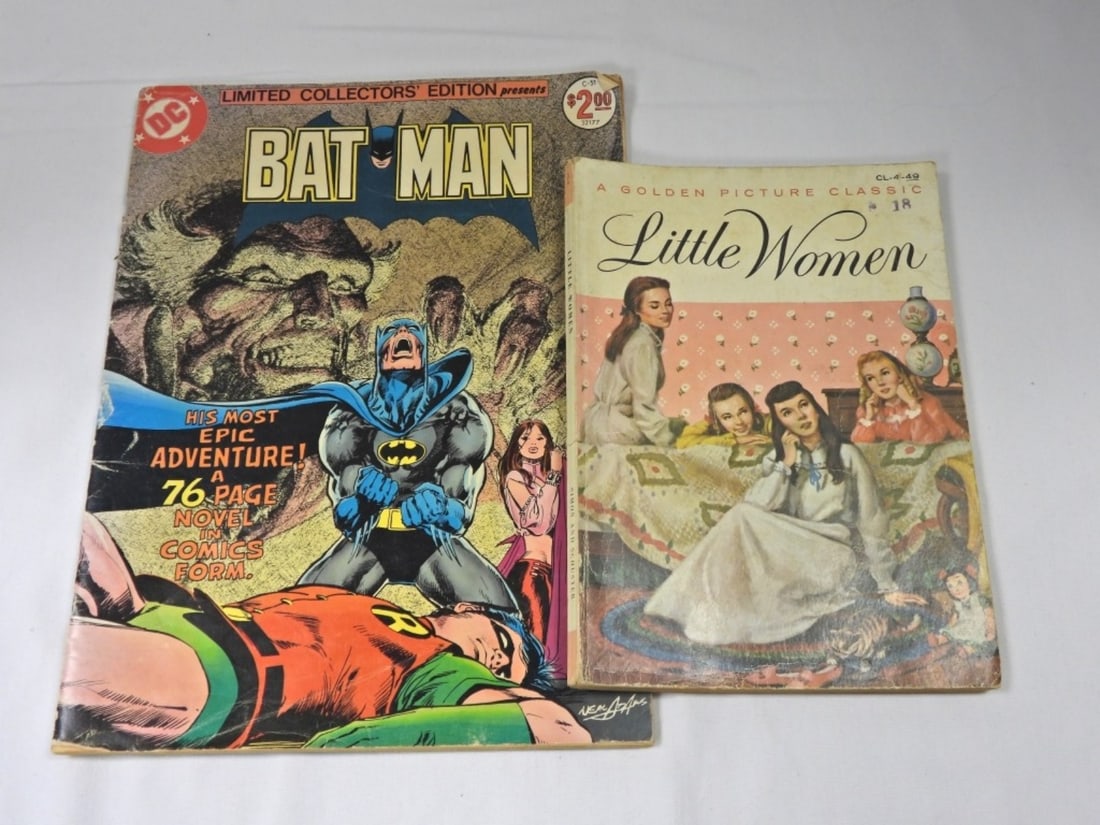 1956 LITTLE WOMEN & 1977 BATMAN: BOTH ORIGINAL
