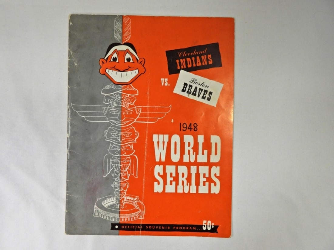 1948 WORLD SERIES INDIANS vs BRAVES (1 of 3)