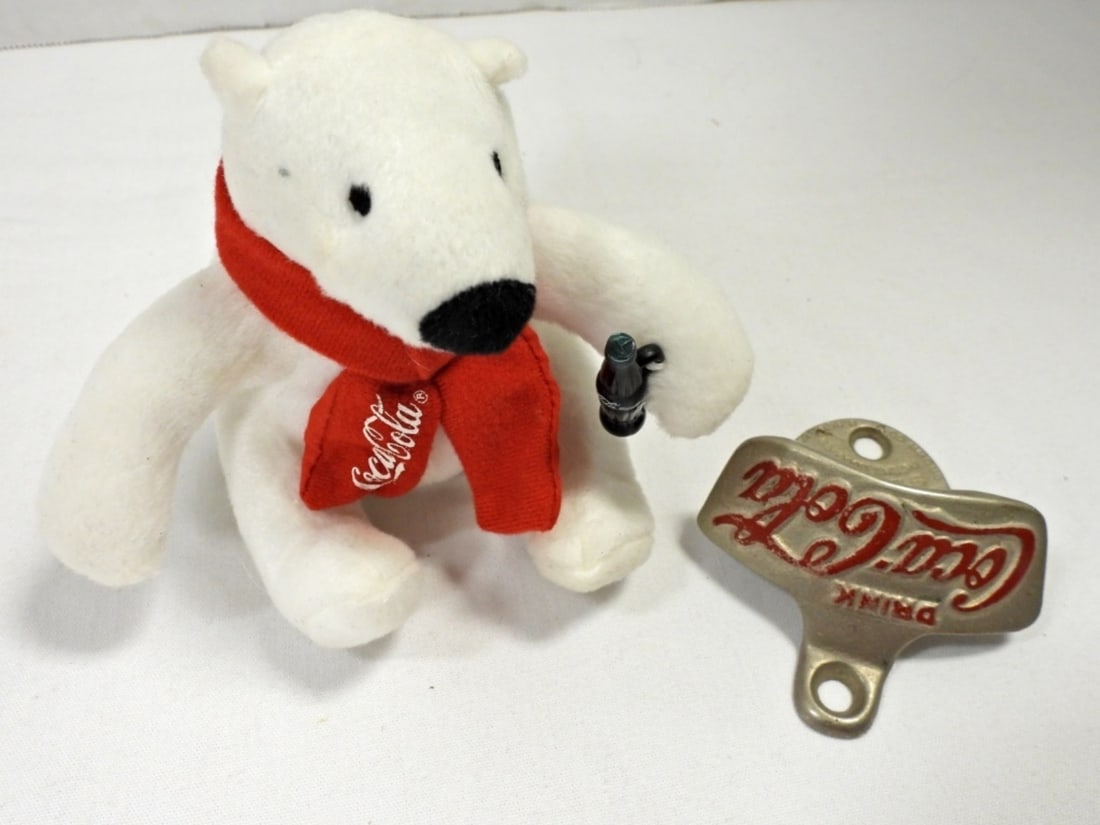COCA-COLA STARR X OPENER & COLA BEAR (1 of 2)