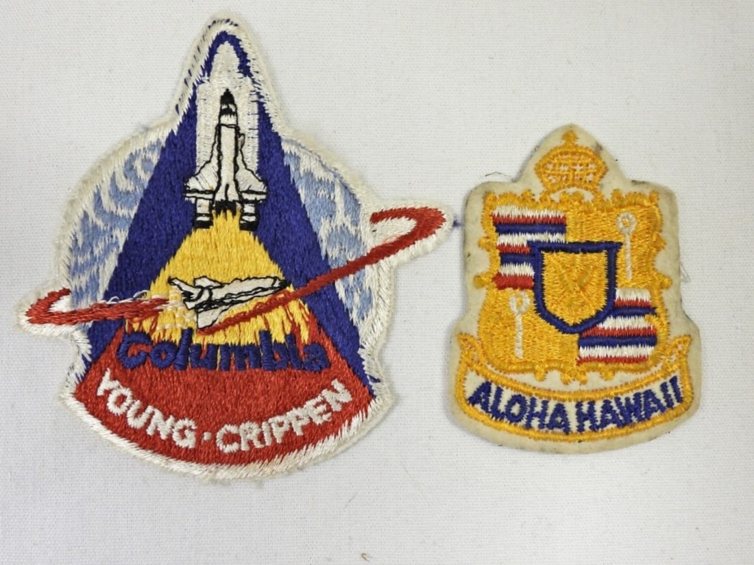 ALOHA HAWAII PATCH & COLUMBIA SHUTTLE: PATCH