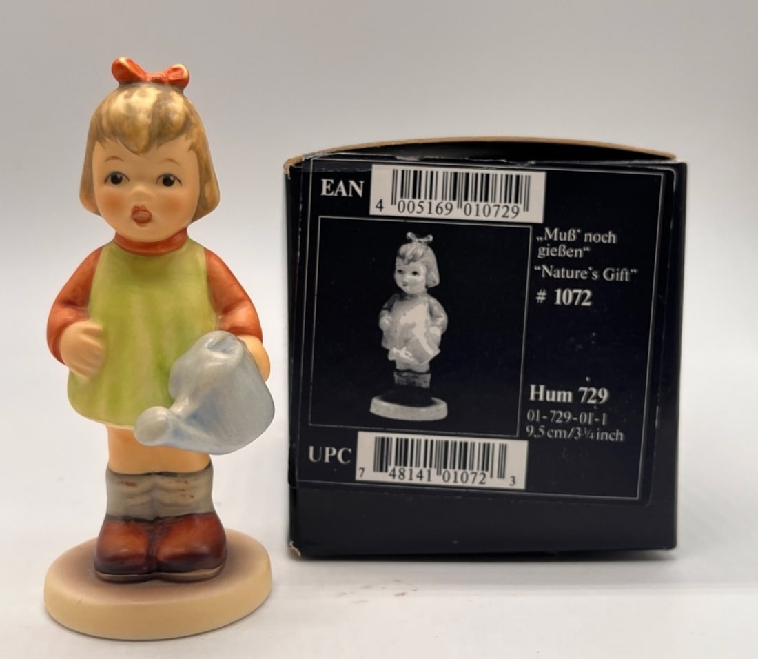 Exclusive Edition "Nature's Gift" Hummel: Goebel Hummel Exlcusive Edition "Nature's Gift" #1072 Hum 729 01-729-01-1 3.75". Original box.