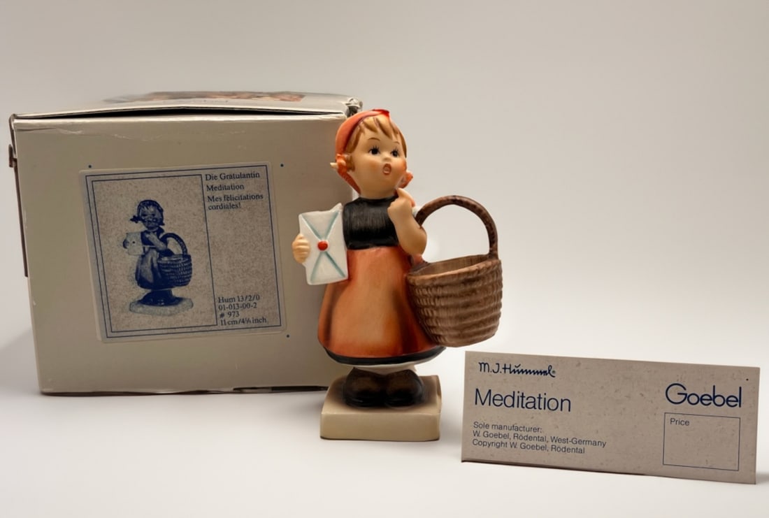 Hummel "Meditation" #973 Figurine (1 of 3)