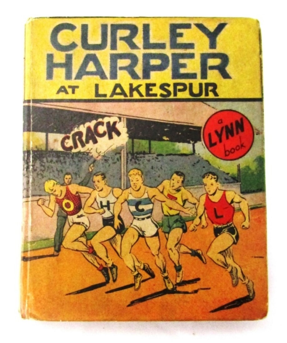 1935 LYNN BOOK - CURLEY HARPER AT LAKESPUR: HARD BACK BOOK - VG