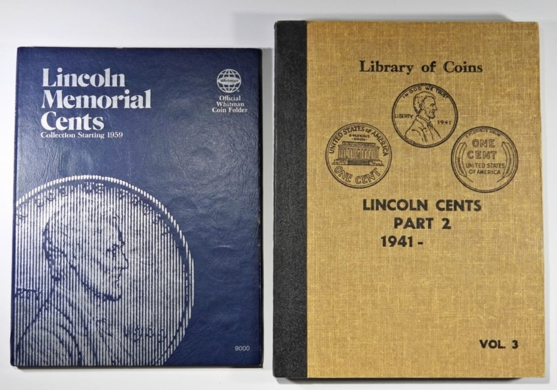(2) LINCOLN CENT ALBUMS (1 of 6)