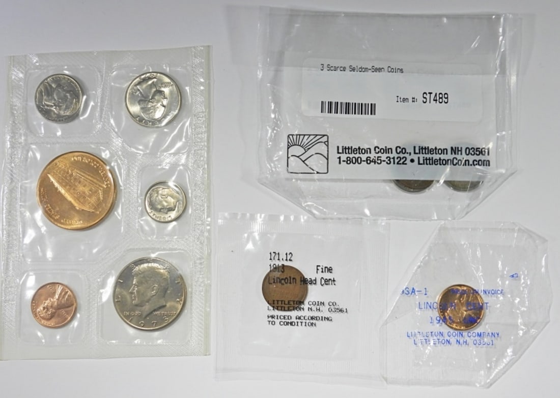 LOT OF U.S. TYPE COINS: (1 of 2)