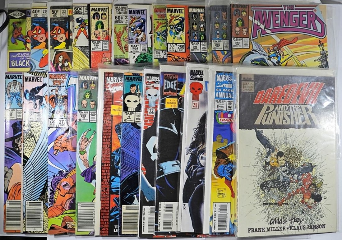 (23) MARVEL COMIC BOOKS: (1 of 1)