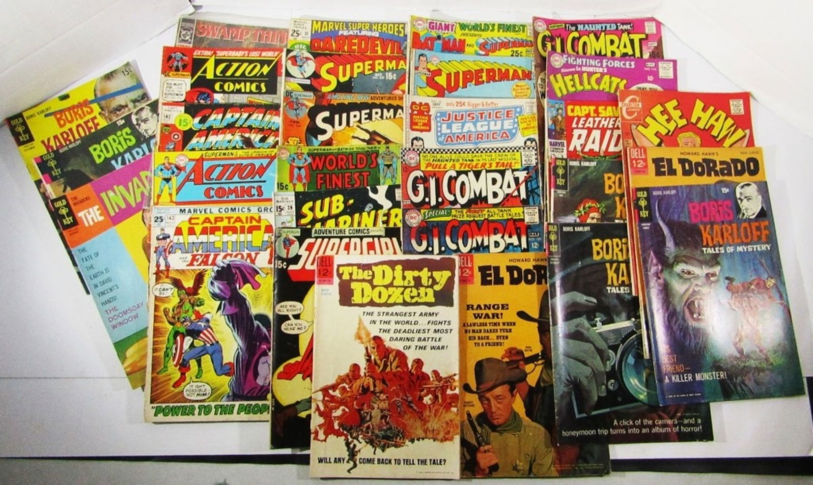 (29) COMICS: MARVEL, DC, DELL, & MORE (1 of 6)