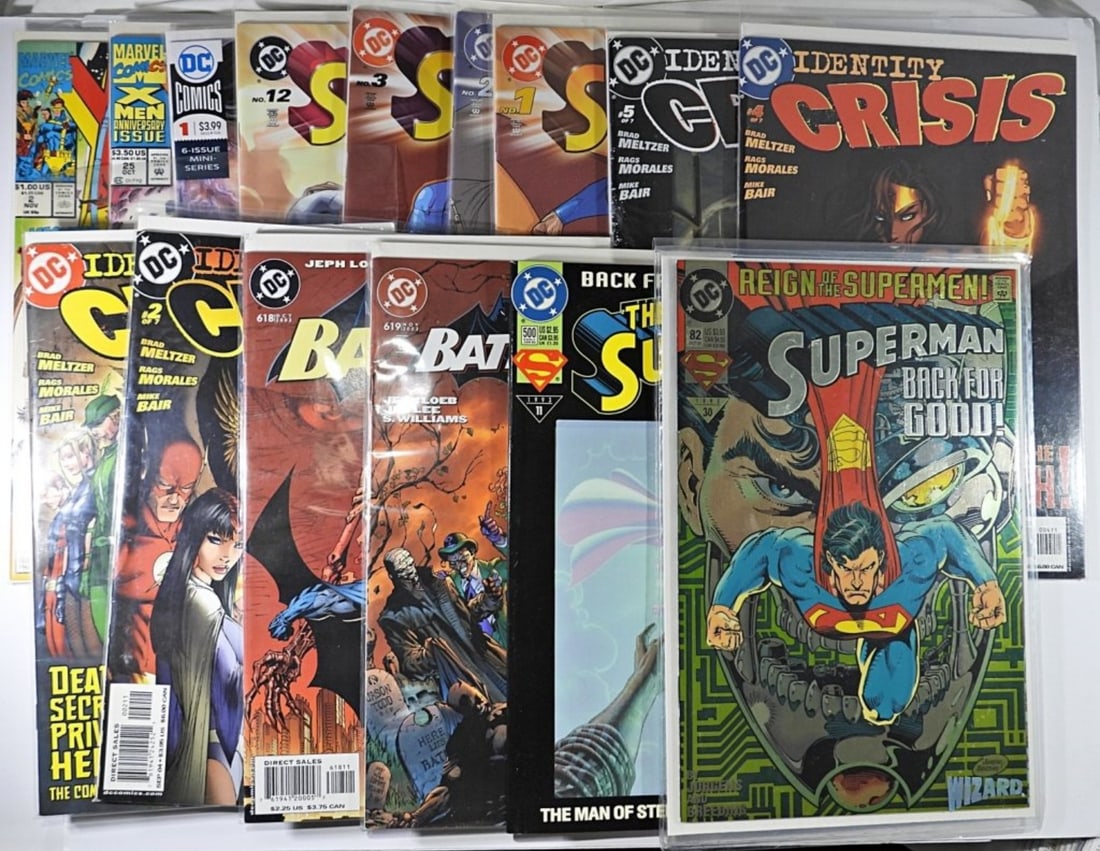 (33) DC & MARVEL COMIC BOOKS: (1 of 2)