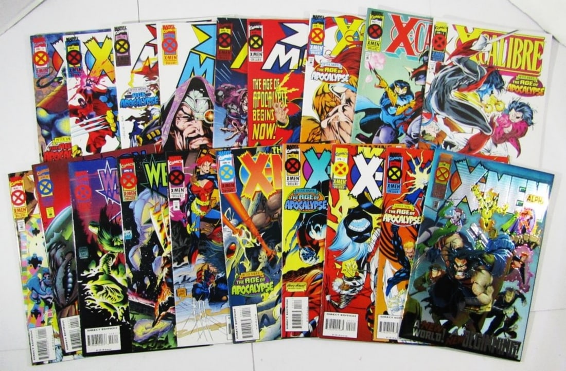 (19) MARVEL X-MEN COMICS: (1 of 4)