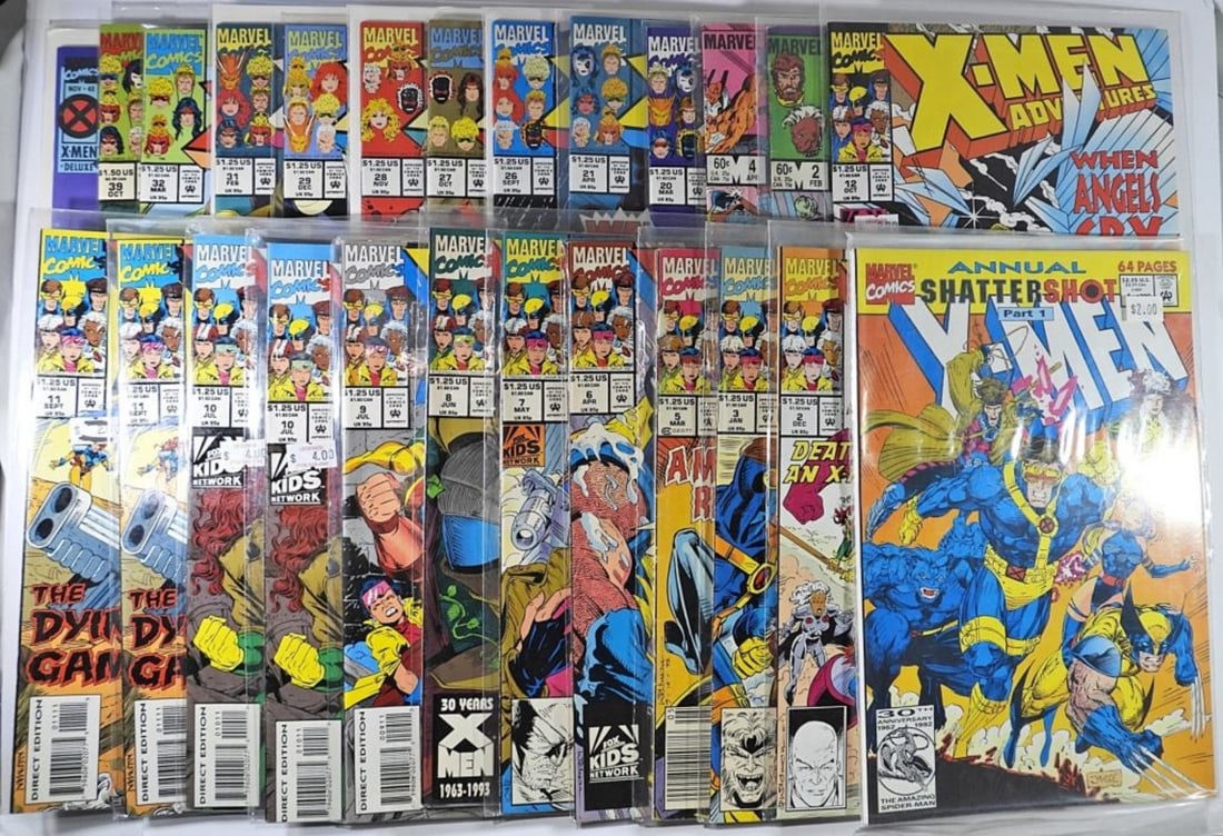(25) MARVEL X-MEN COMIC BOOKS: (1 of 1)