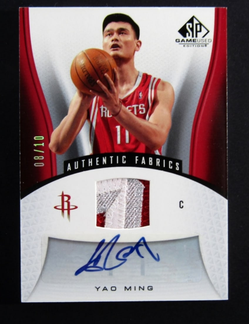 2006-07 SP GAME USED YAO MING 08/10 (1 of 3)