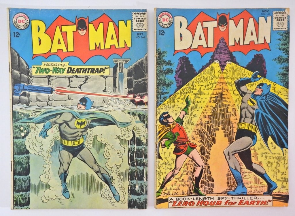 1964 DC BATMAN #169 & #167 (1 of 3)