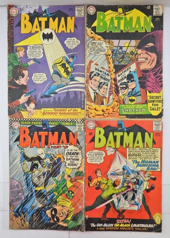 (4) DC BATMAN 12c COMICS (1 of 3)