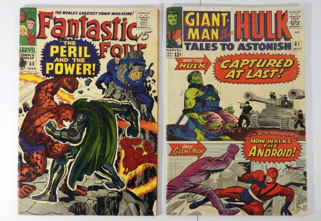 (2) SILVER AGE MARVEL COMICS 12c ISSUES (1 of 3)