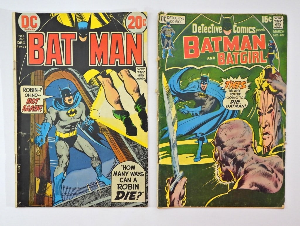 (2) DC Batman Comics - Robin Hanging Cover (1 of 2)