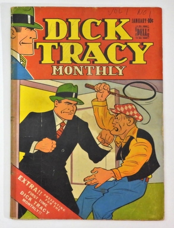 Dick Tracy Monthly #1 (Dell 1948) 10c Issue (1 of 3)