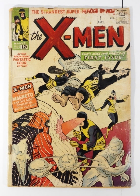 Rare 1963 X-Men #1 Key Issue Marvel Comics (1 of 4)