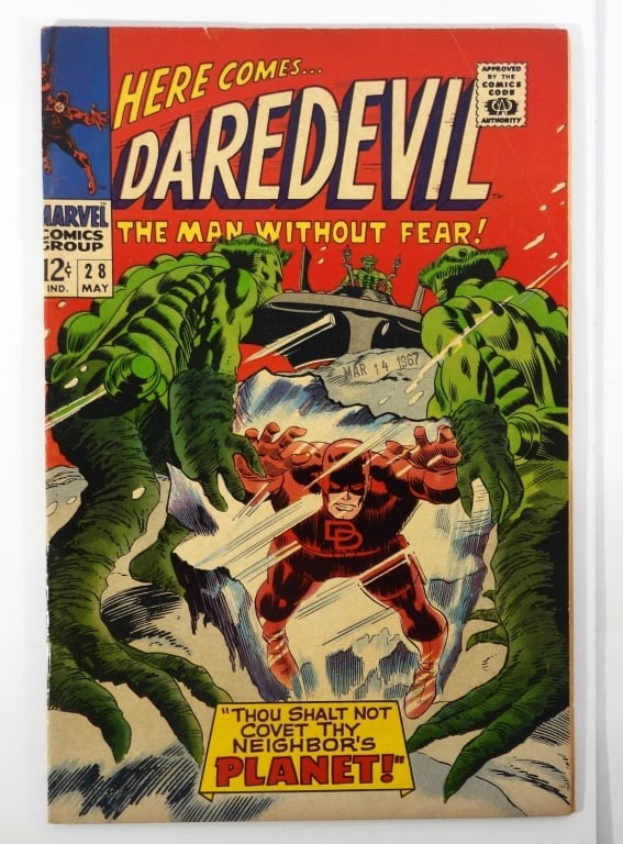 Daredevil #28 1st App. of Queega (1 of 4)