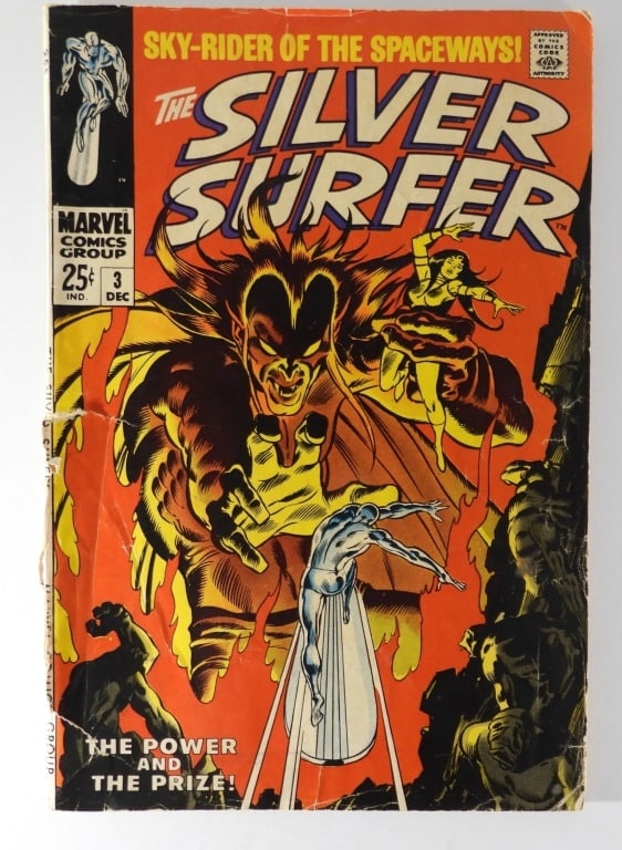 SILVER SURFER #3 MARVEL 1968 (1 of 4)