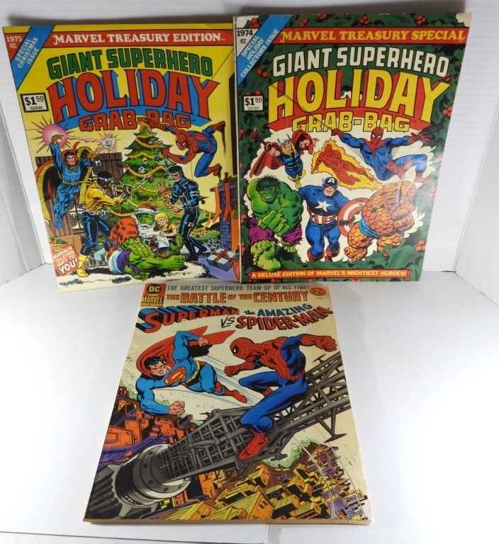 GIANT-SIZE 1974 & 1975 HOLIDAY GRAB-BAG (1 of 3)