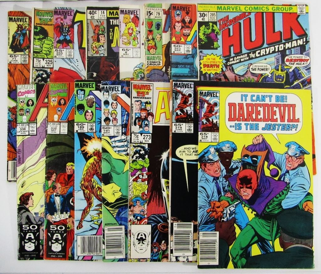 (14) MARVEL COMIC X-MEN, AVENGERS plus (1 of 8)