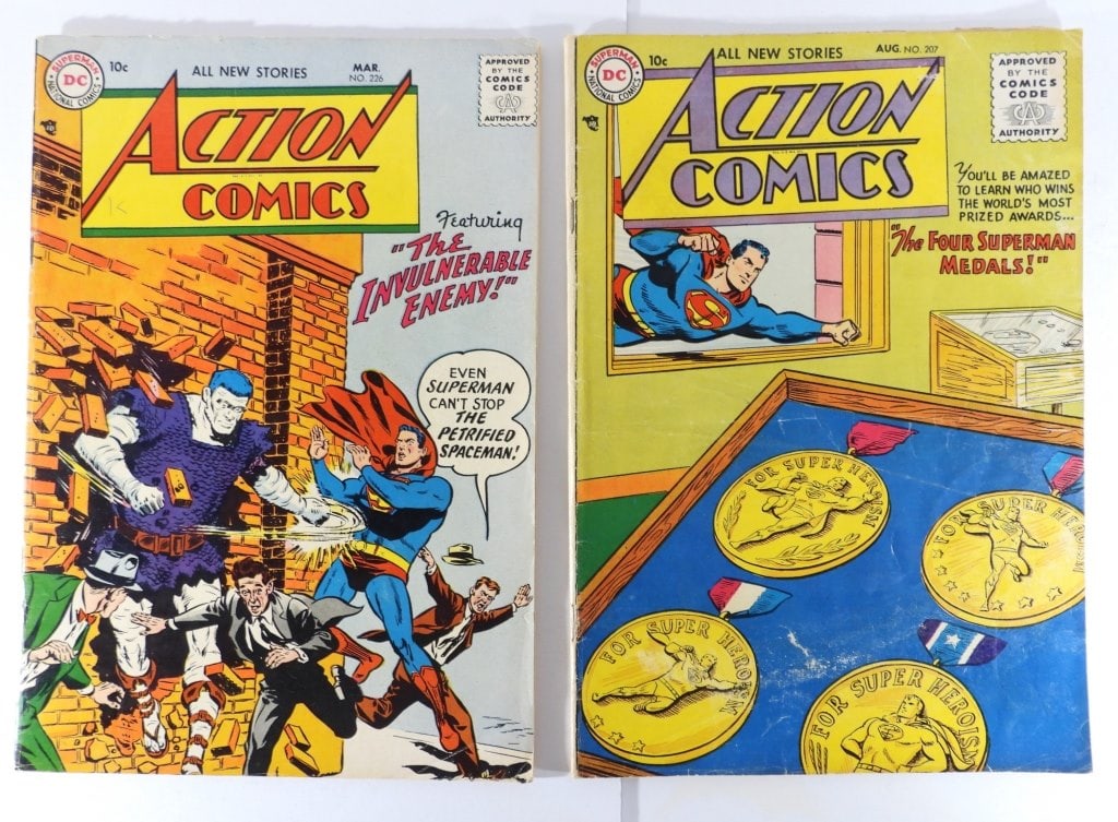 ACTION COMICS #207 & #226 (1 of 2)