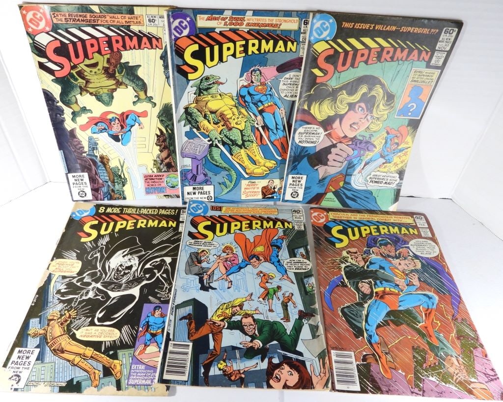 (6) SUPERMAN BRONZE AGE COMICS (1 of 4)