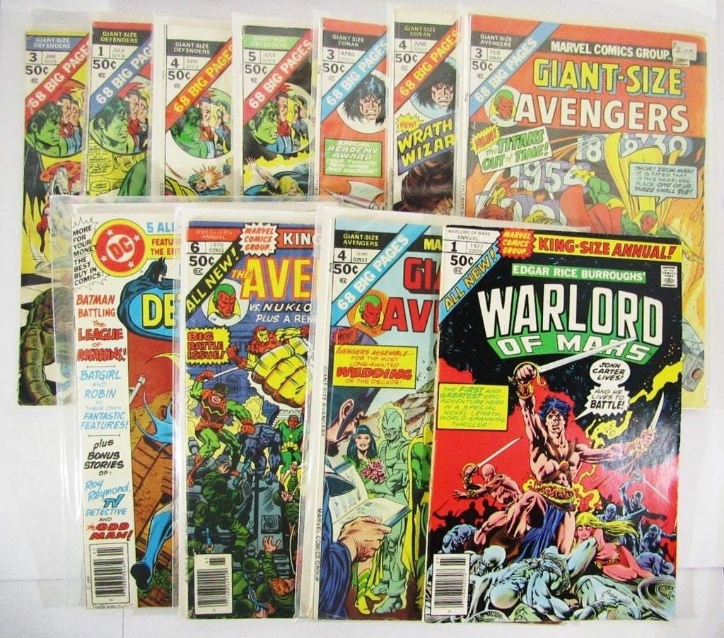 (8) GIANT-SIZE MARVEL COMICS GROUP (1 of 5)