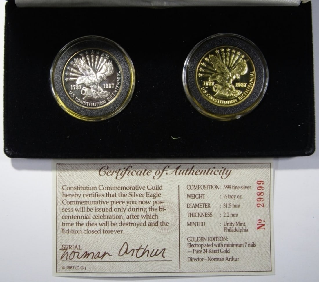 CONSTITUTION COMMEMORATIVE GUILD SET (1 of 3)