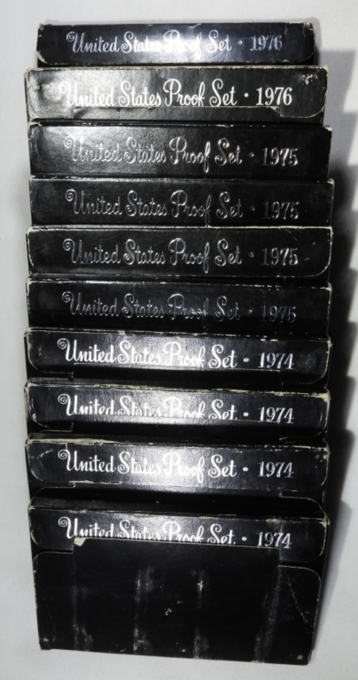 (10) U.S. PROOF SETS FROM THE 1970's (1 of 2)