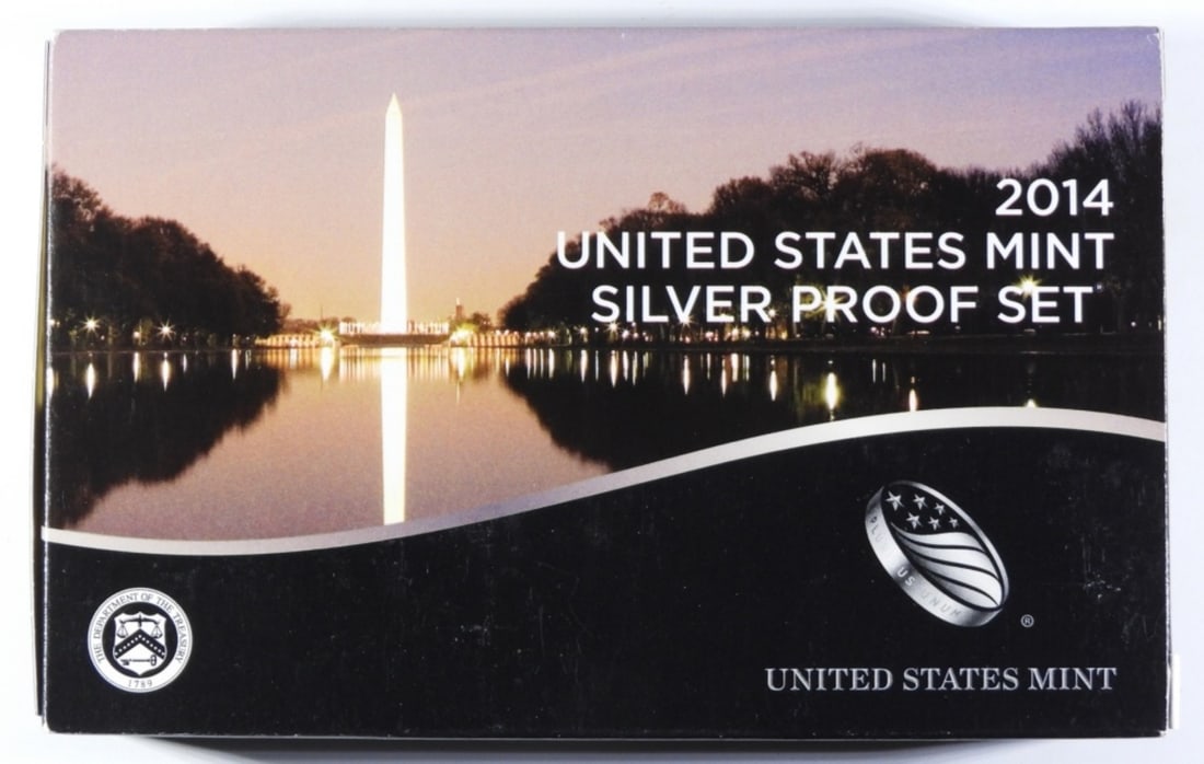 2014 U.S. MINT SILVER PROOF SET (1 of 2)