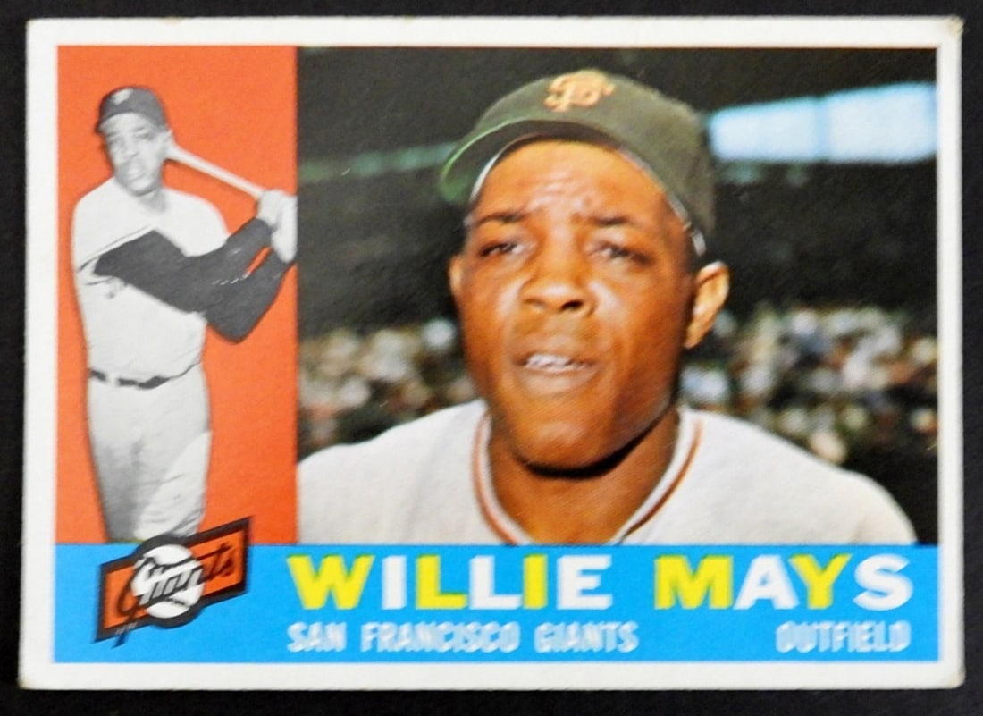 1960 TOPPS #200 WILLIE MAYS (1 of 2)