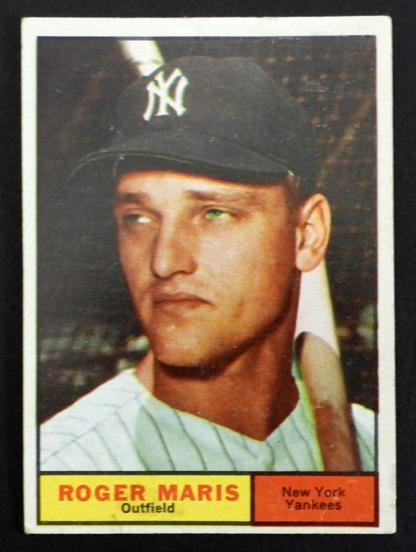 1961 TOPPS #2 ROGER MARIS (1 of 2)
