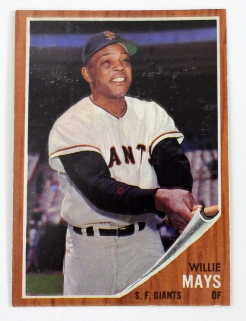 1962 TOPPS #300 WILLIE MAYS (1 of 2)