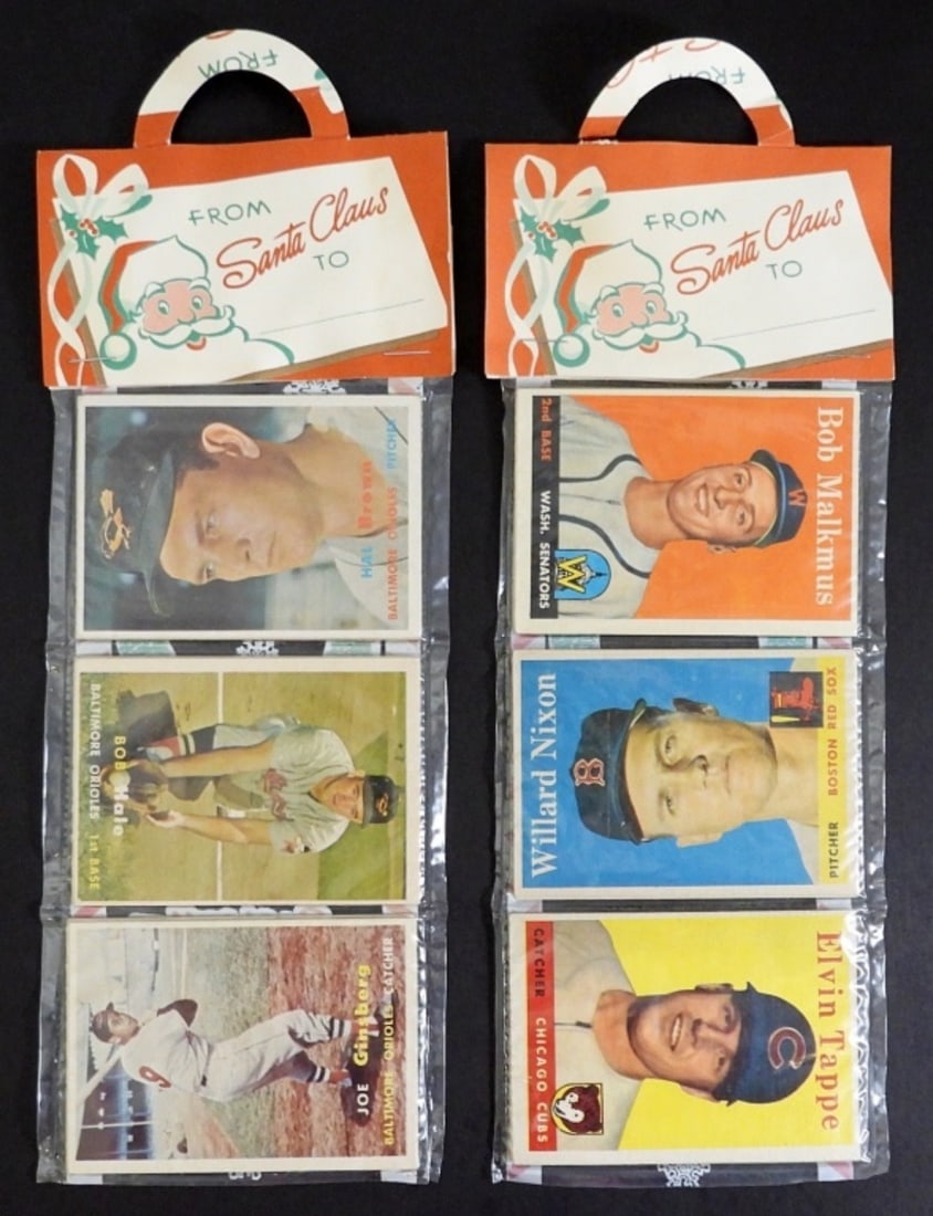 (2) 1957 TOPPS "from SANTA" RAK-PAKs (1 of 2)