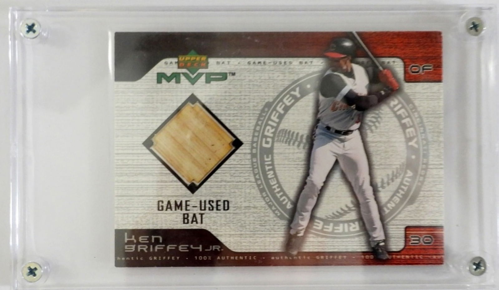 2001 UPPER DECK MVP KEN GRIFFEY JR (1 of 2)