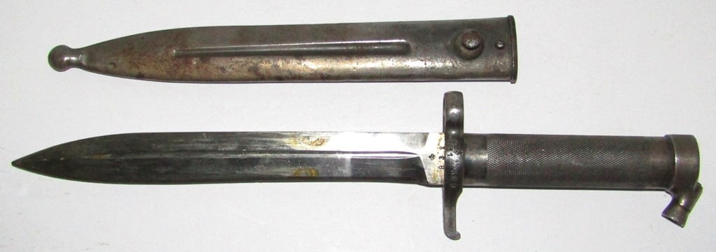 Swedish Mauser M1896 Crown Bayonet & Sheath (1 of 5)