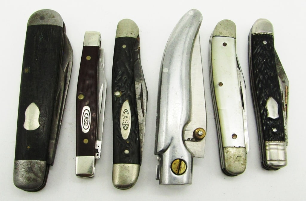 (6) Vintage Folding Pocket Knives (1 of 5)